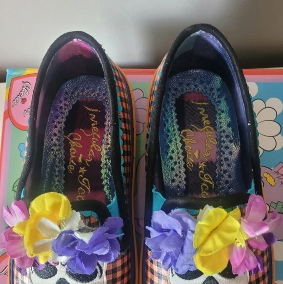Irregular Choice Skullduggery Flats, VGUC, Size 36 - Picture 4 of 11